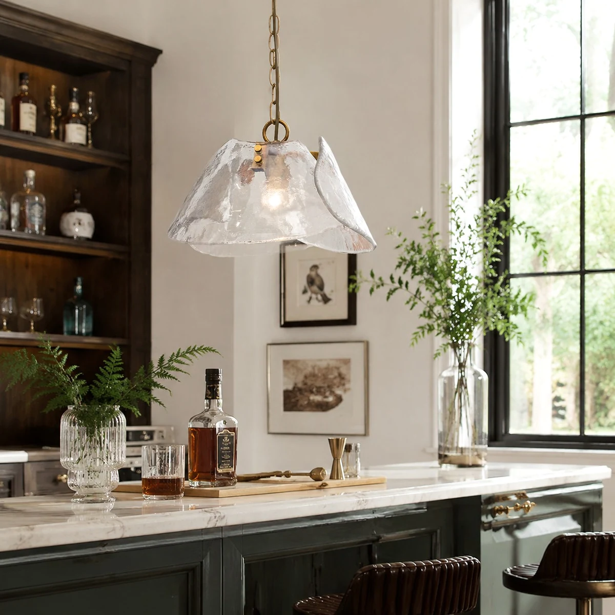 Kitchen counter scene