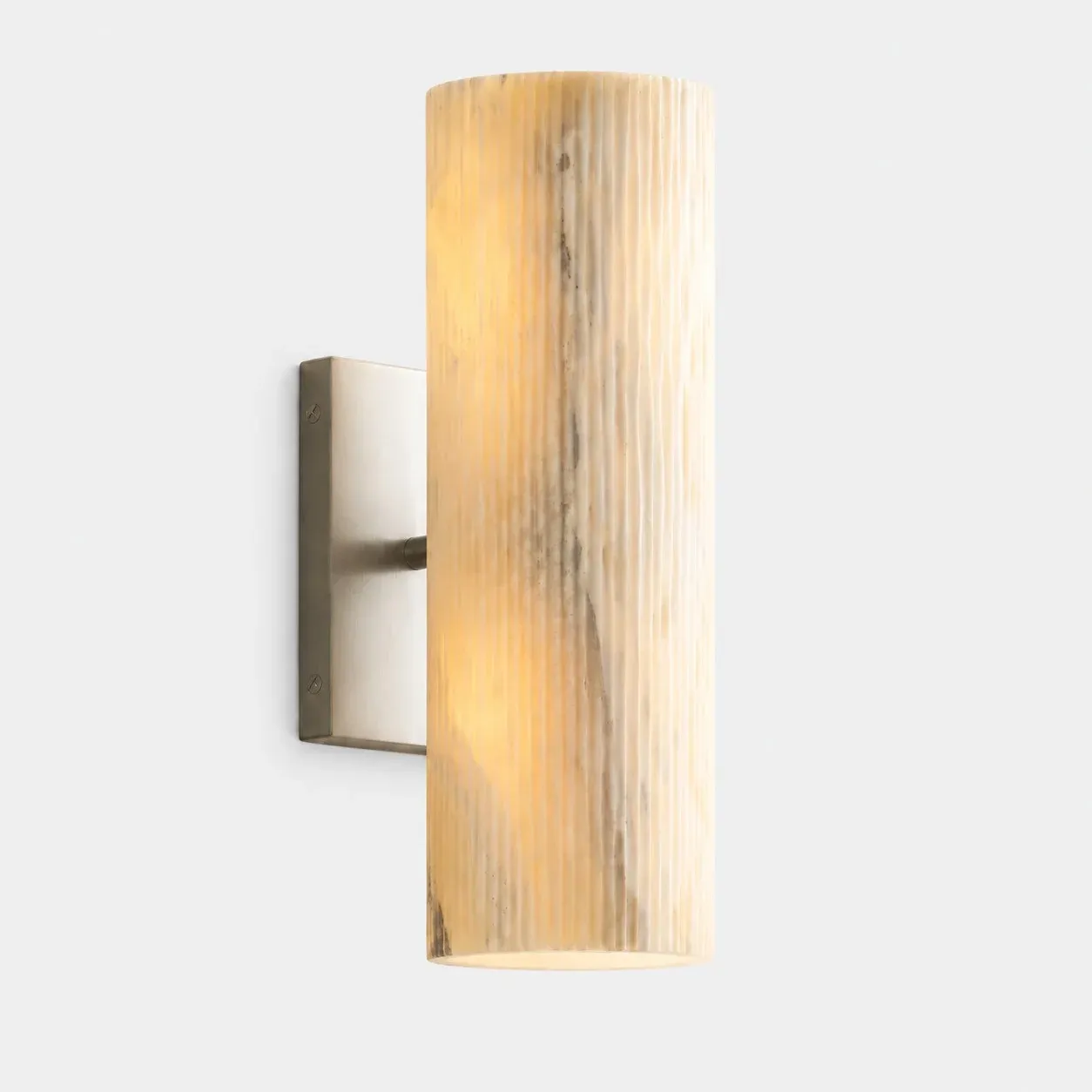 Chrome finish with marble tube