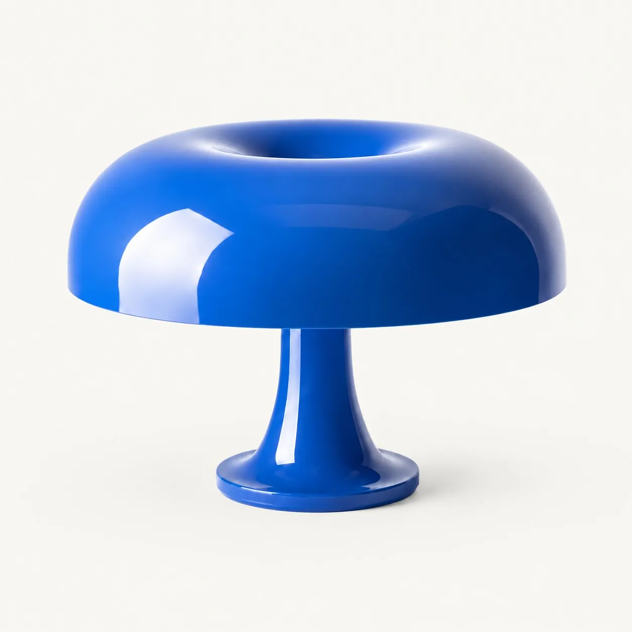 Nico mushroom table lamp in Blue