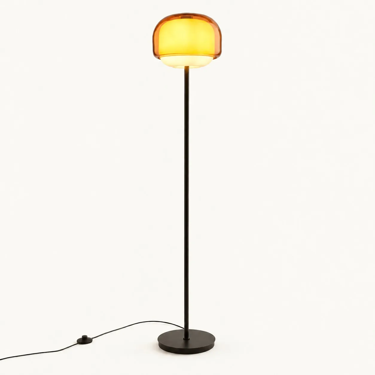 Orange shade switched on