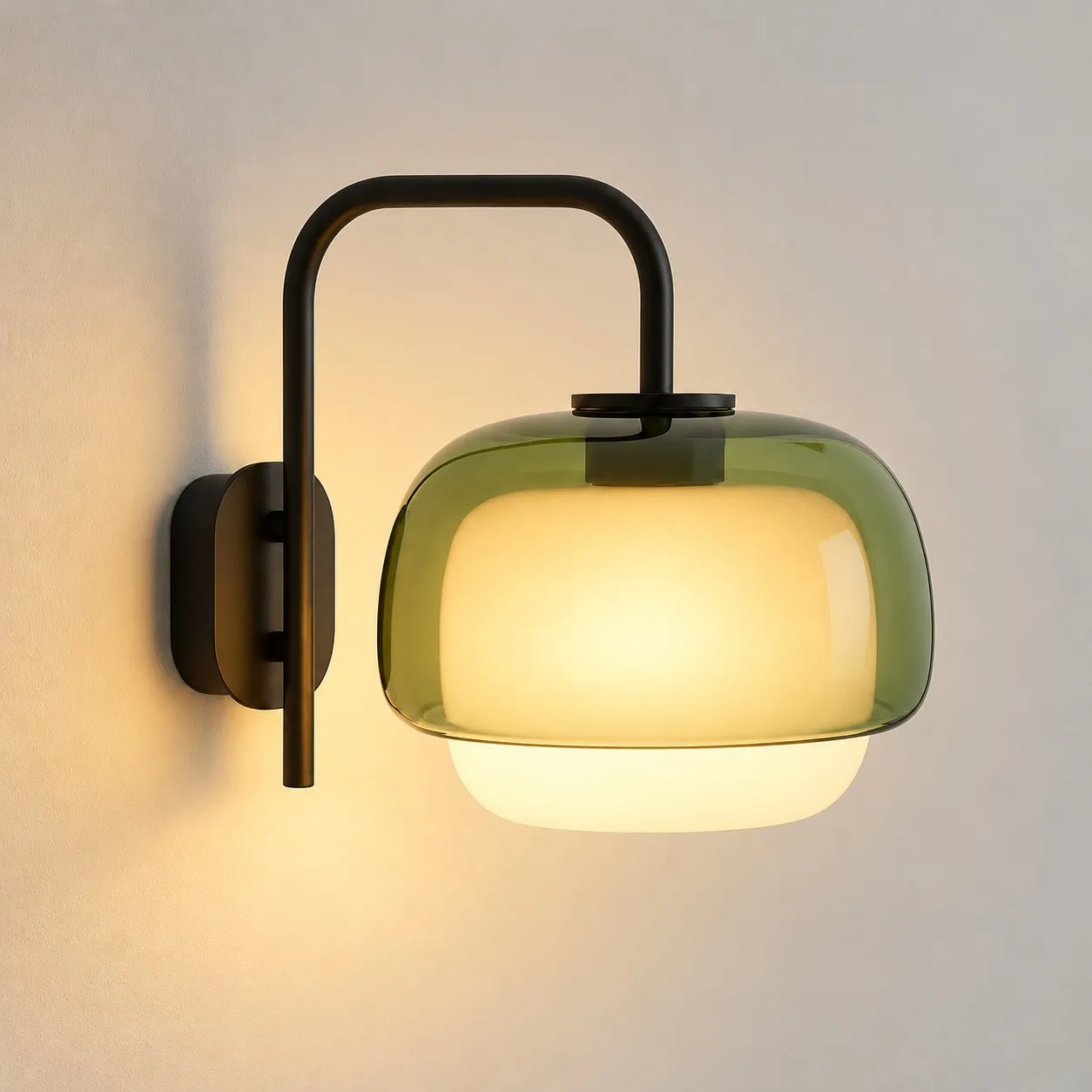 Green shade switched on