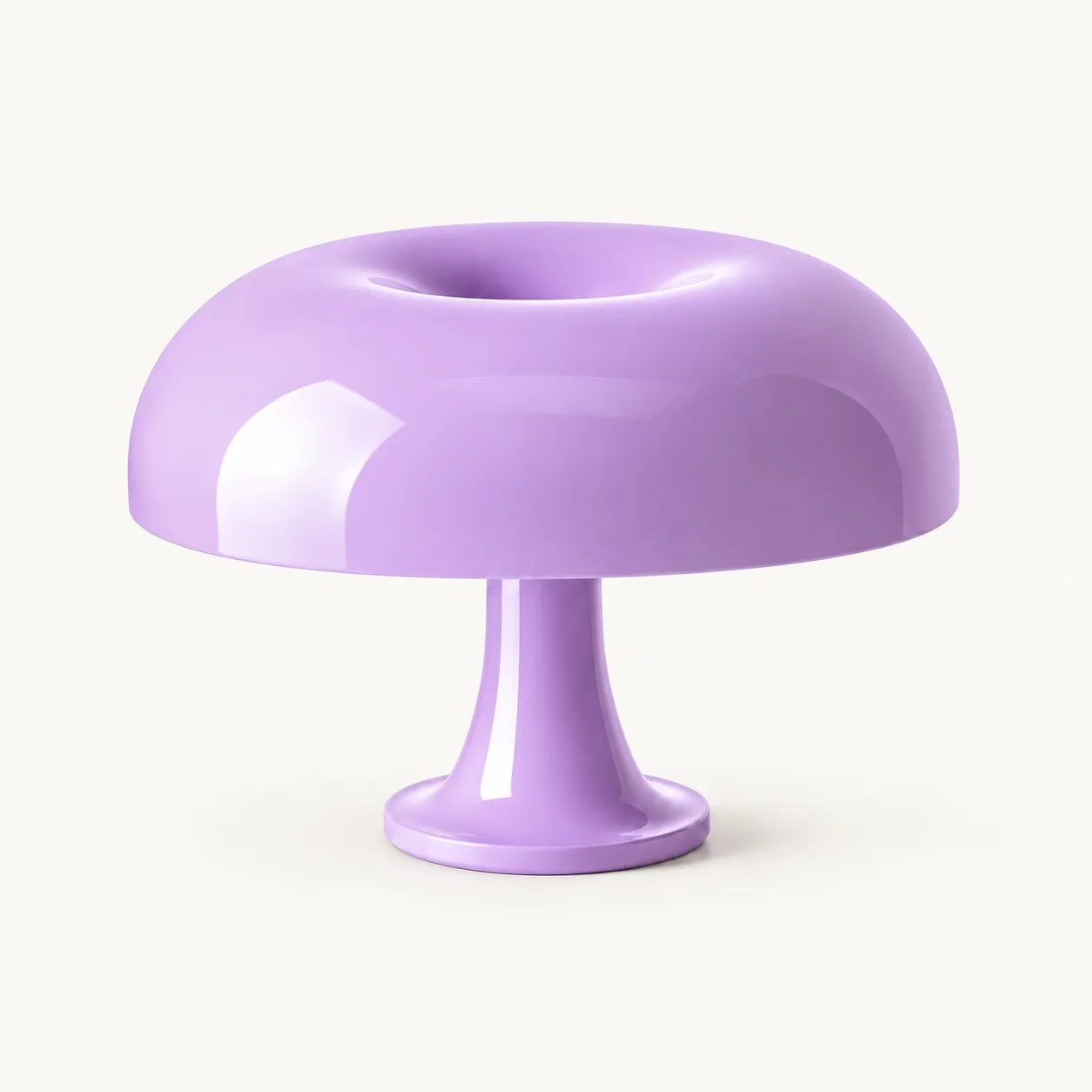 Nico mushroom table lamp in Purple