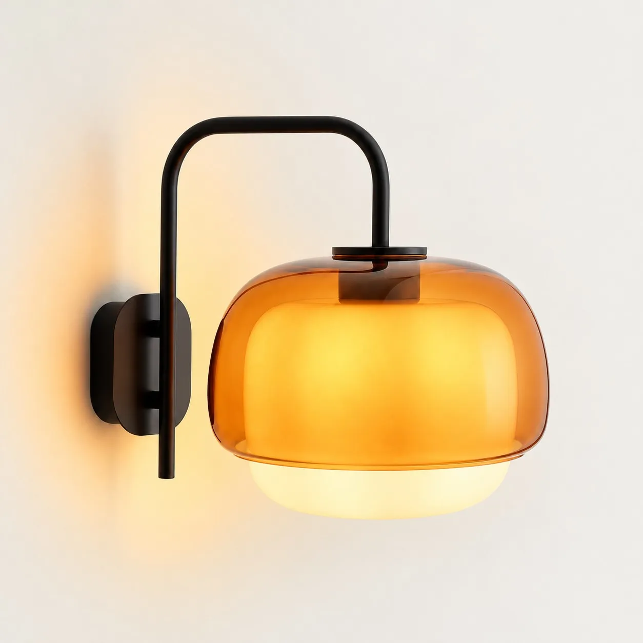 Orange shade switched on