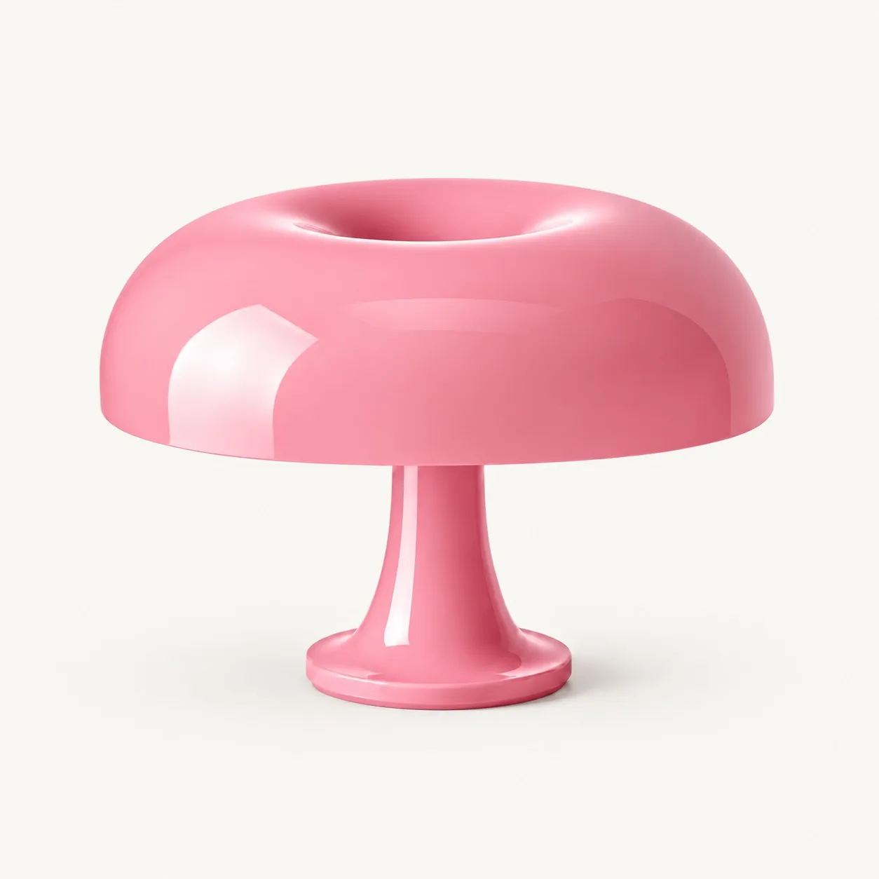 Nico mushroom table lamp in Pink