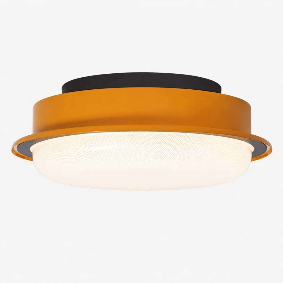 Lámpara de techo color ámbar amarillo de 35 cm (13,8 pulgadas) Imagen del producto